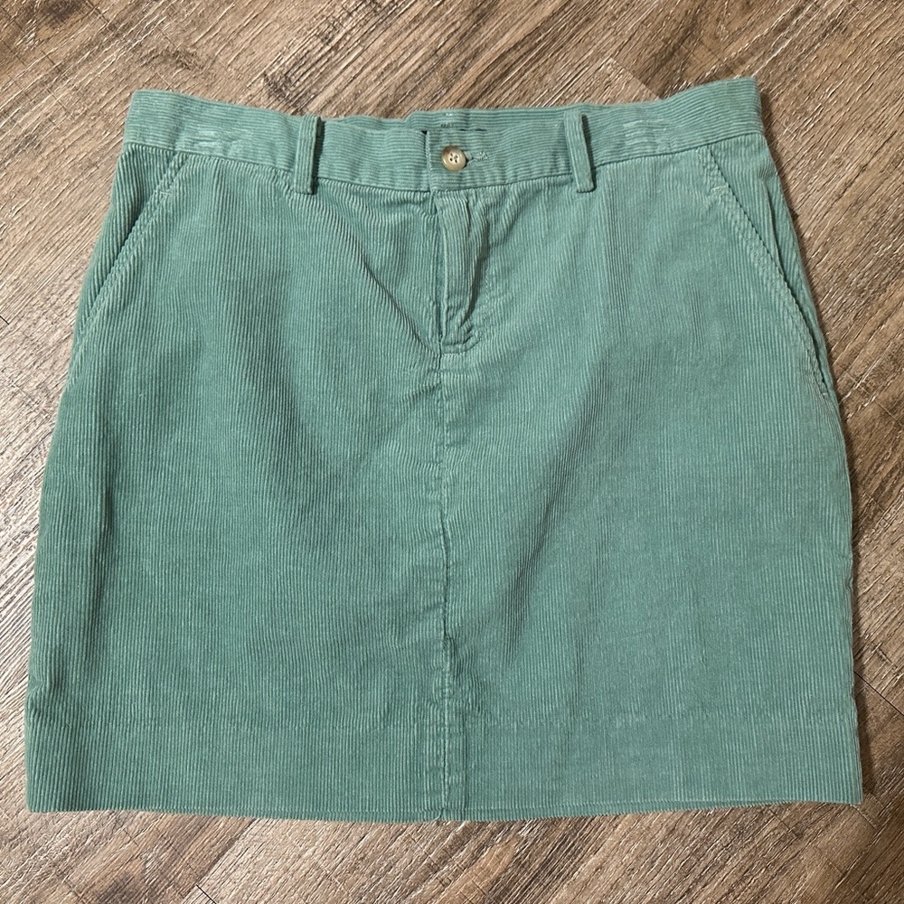 Ralph Lauren Sport green corduroy skirt